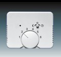 Kryt 1795-24G priestorovho termostatu leskl biela 1710-0-3561