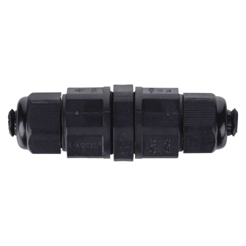 Spojka plastová káblová 3x2,5 mm2 IK08 IP68 ZS9010 1531900010