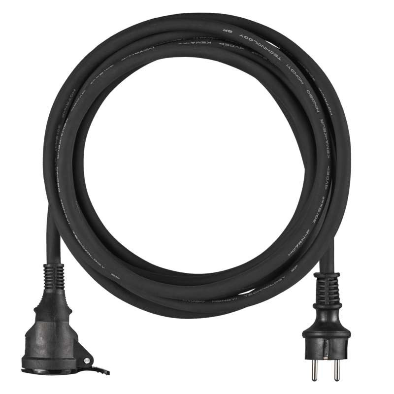 Predlžovačka P01705 1Z 5M 3x1,5 gumená P01705 1603025000