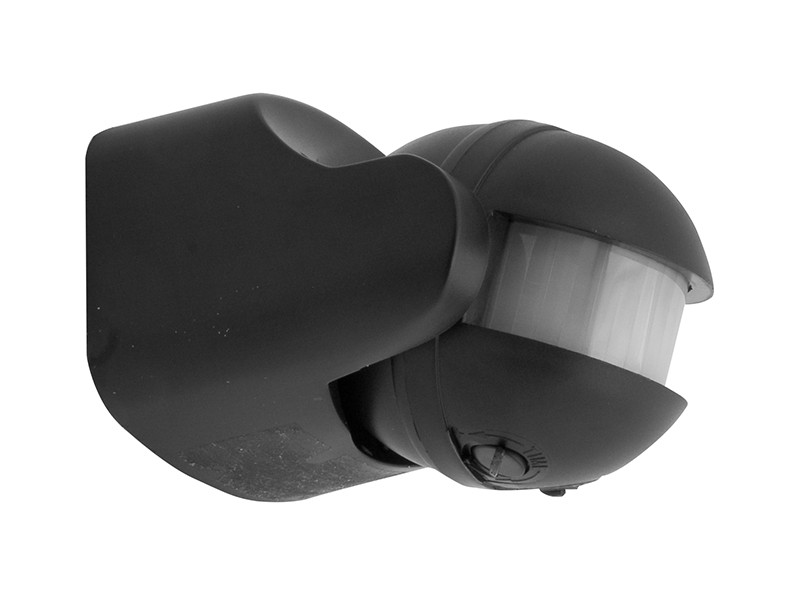 Senzor SL2400/C max 1000W IP44 180°, 12m, bočný čierny SL2400/C