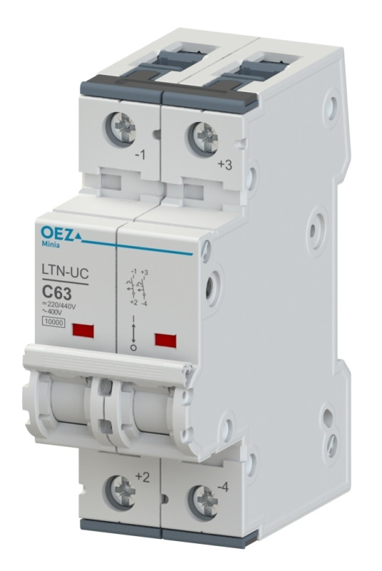 Istič LTN UC 20C/2 DC 2-pólový 10kA 41868
