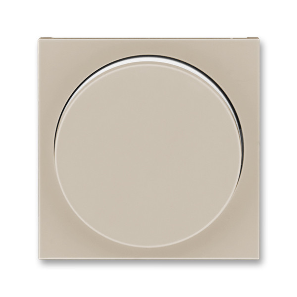 Kryt LEVIT stmievača, otočné ovladanie, s maticou, macchiato/biely 3294H-A00123 18