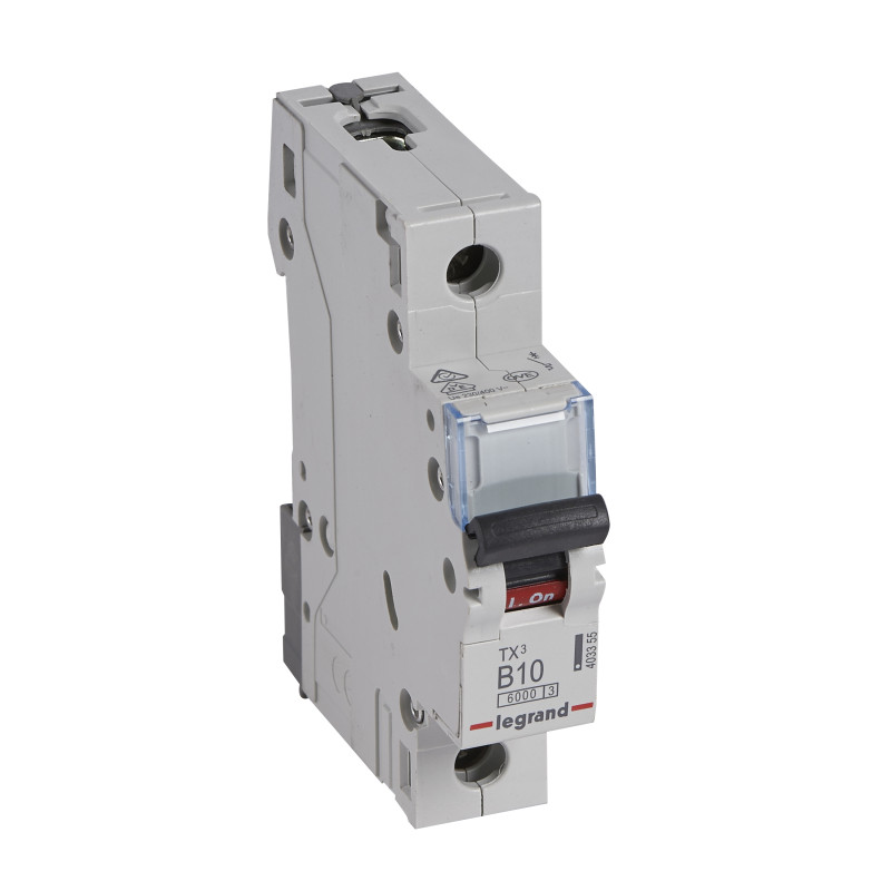 Istič MCB TX3 1P B10 6kA 230V 403355