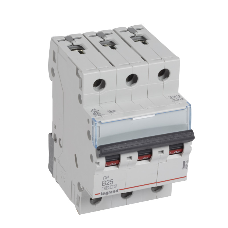 Istič MCB TX3 3P B25 6kA 400V 403404