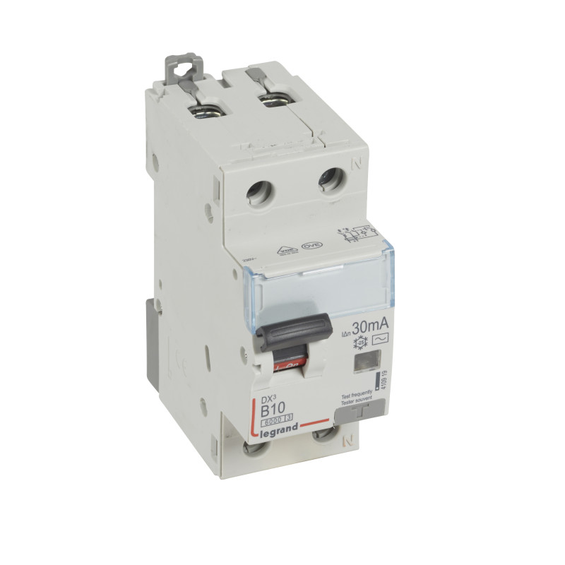 Chránič 1PN DX3 D B10A 30mA prúdový AC 410919