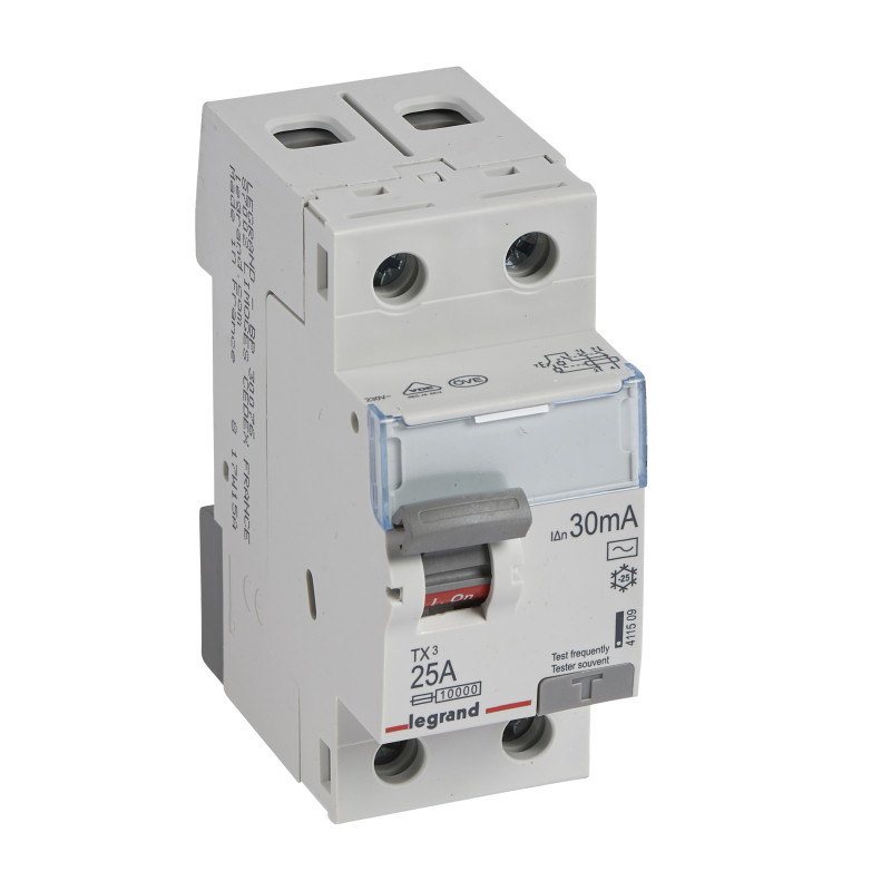 Chránič 2P TX3 ID D 25A 30mA prúdový char.AC 411509