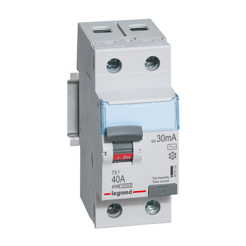 Chránič 2P TX3 ID D 40A 30mA prúdový char.AC 411510