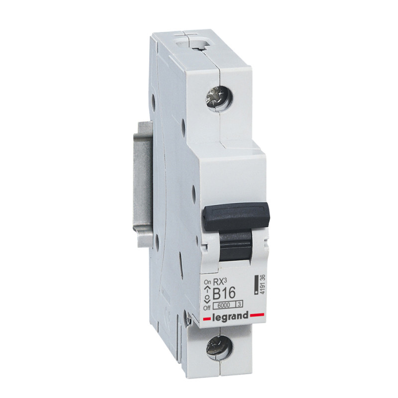 Istič MCB RX3 1P B16 6kA 230V 419136