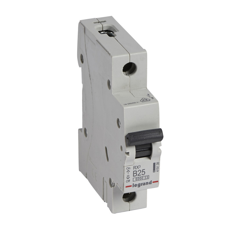 Istič MCB RX3 1P B25 6kA 230V 419138