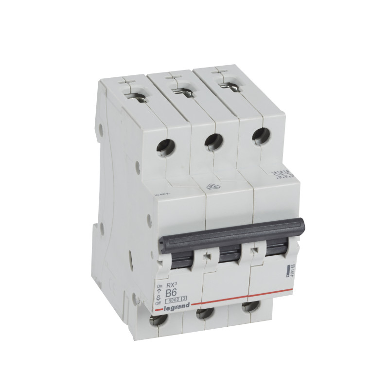 Istič MCB RX3 3P B6 6kA 230V 419166