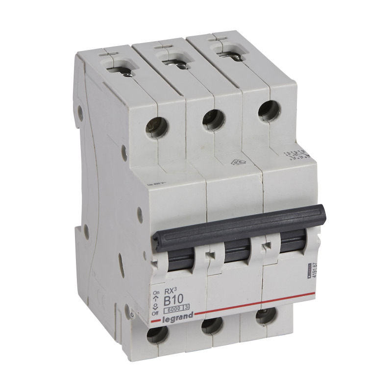 Istič MCB RX3 3P B10 6kA 230V 419167