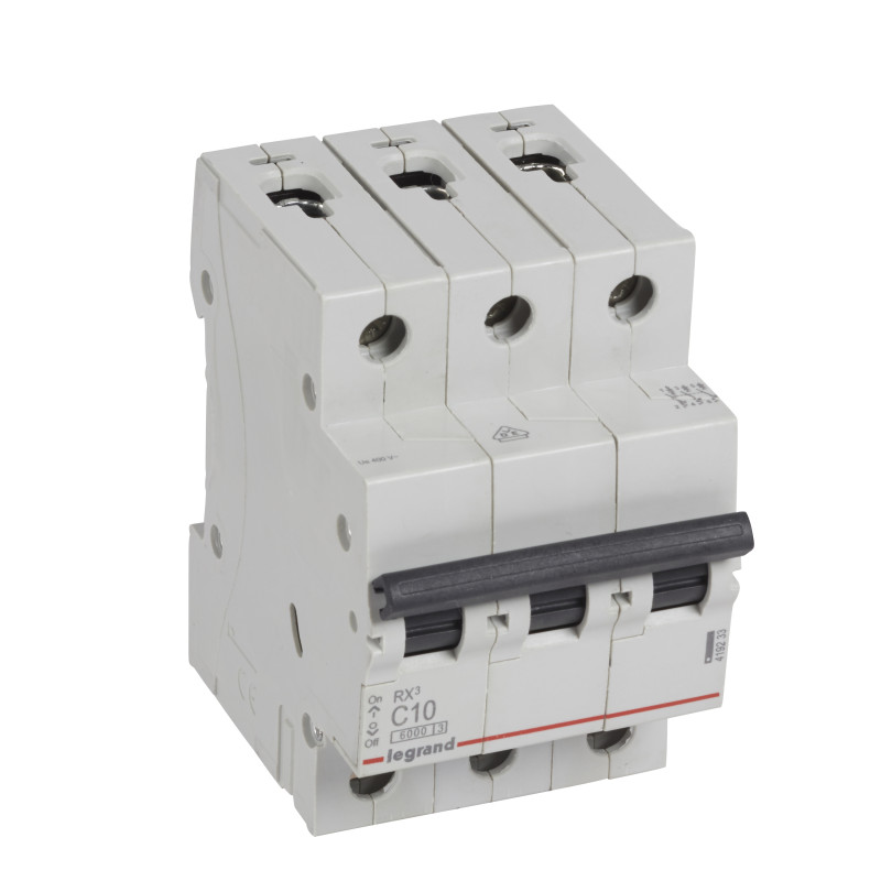 Istič MCB RX3 3P C10 6kA 230V 419233