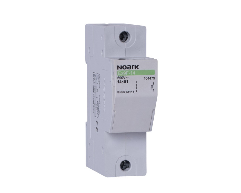 Odpojovač NOARK Ex9F-14 3PN 50A poistkový pre poistky 14x51mm bez signalizácie 104483