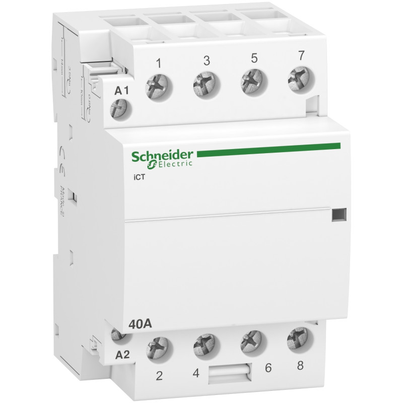 Stýkač iCT 40A 4zap.kont. 230/240V AC 50Hz (ACTI9) A9C20844