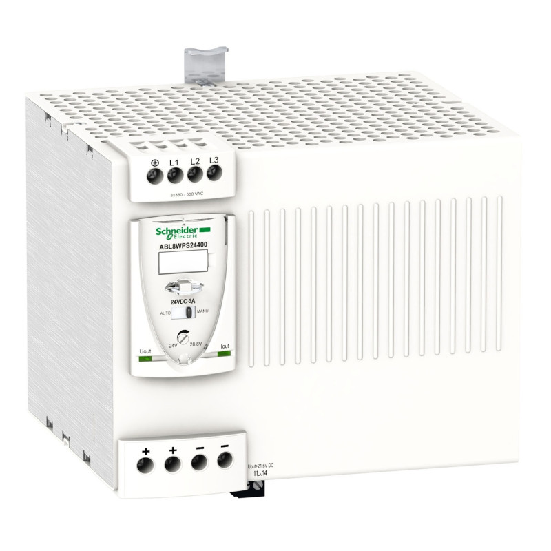 Zdroj SMPS 3-fázy 40A 24V 960W 380-500V univerzálny napájací ABL8WPS24400