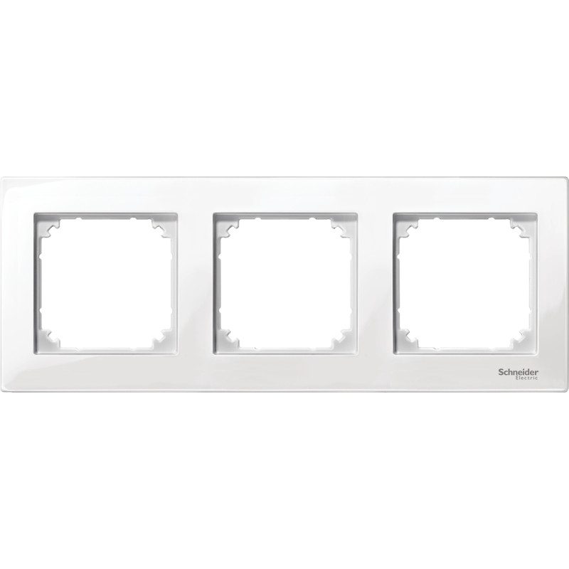 Rámček MERTEN M-Plan 3-násobný biely POLAR WHITE MTN515319