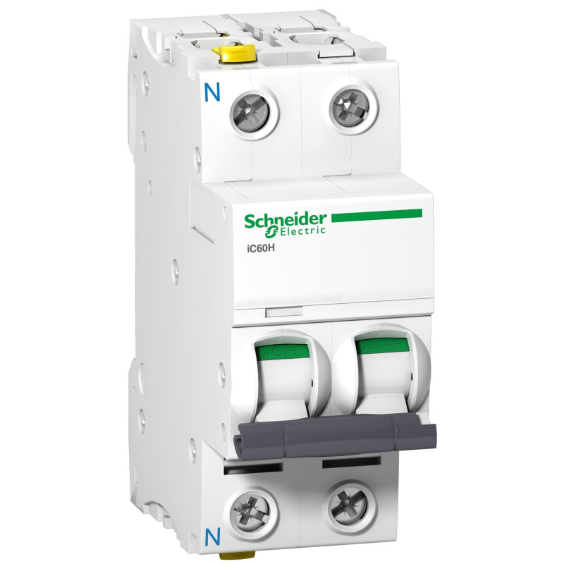 Istič iC60H 1P+N 10A C 10kA (ACTI9) A9F07610