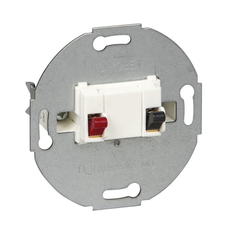 Zásuvka MERTEN reprodukt. 1-násob., biela POLAR WHITE MTN466919