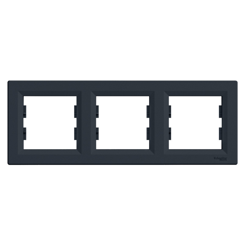 Rámček ASFORA 3-násobný, antracit EPH5800371