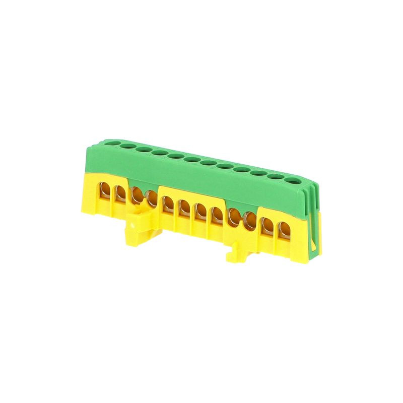 Mostík PE 12-F2 rozbočovací zelenožltý, krytý, 12x 16mm2, 230V 1202027