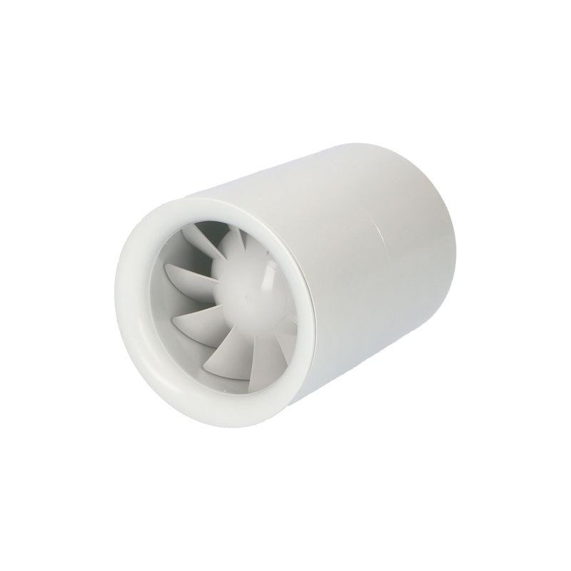 Ventilátor 100 QUIET V, ? 100mm, tichý, úsporný axiálny, do potrubia s ložiskom, 1901430