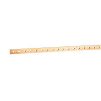 Zbernica LE037434 18x4/245A M6/18mm l=1000mm Cu 037434