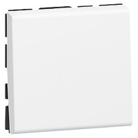 Tla��tko MOSAIC  sp�nac� kontakt 2mod. biely 10AX (n�hr. 77040) 077040E