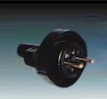 Vidlica 214.77  s priamym v�v.16A IP65, pogumovan� 1.214.77