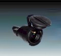 Z�suvka 214.80 s priamym v�v., s clonkami, 16A IP65, pogumovan� 1.214.80