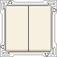 Kryt 100-61505  2x1/2 CREAM 100-61505