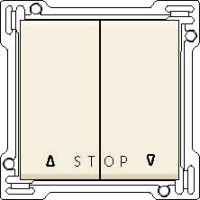 Kryt 100-65918  alziovho 2-tlaidla-CREAM 100-65918