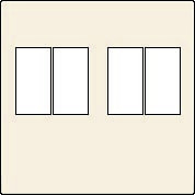 Kryt 100-69701  Stredov� kryt  2xREPRO-CREAM 100-69701