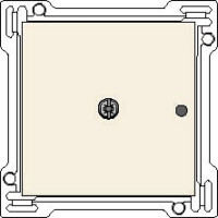 Kryt 100-77001  Stredov� kryt z�slepka pre RF prij�ma�-CREAM 100-77001