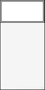 Sp�na� 101-09010  Tla�idlo s popisn�m �t�tkom 22,5x45 WHITE 101-09010