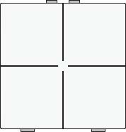 Sp�na� 101-51004 NHC 4-n�sobn� ovl�da� - WHITE 101-51004