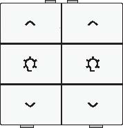 Sp�na� 101-51046  NHC 6-n�sobn� ovl�da� 2x stmievanie - WHITE 101-51046