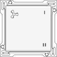 Kryt 101-61106  pre pr�stroj ventil�tora WHITE 101-61106