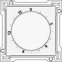 Kryt 101-64806  Stredov� kryt �asova�a 15min-WHITE 101-64806