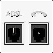 Splitter 101-69092  ADSL  WHITE 101-69092