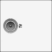 Z�suvka 101-69121  Telev�zna koncov� 1xTV 45X45 101-69121