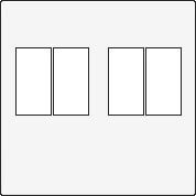 Kryt 101-69701  Stredov� kryt  2xREPRO-WHITE 101-69701