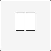 Kryt 101-69801  Stredov� kryt  1xREPRO-WHITE 101-69801