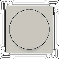 Kryt 102-31000  stmieva�a oto�n�-LIGHT GREY 102-31000