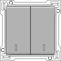 Kryt 121-61507  2x1/2 s okienkom STERLING 121-61507