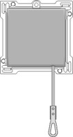 Kryt 121-63906  Stredov� kryt so �n�rov�m mechanizmom-STERLING 121-63906