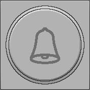 Kryt 121-64007  Stredov� kryt tla�idlo 6A-zvon�ek-STERLING 121-64007