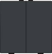 Sp�na� 122-51002  NHC 2-n�sobn� ovl�da� - ANTHRACITE 122-51002