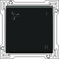 Kryt 122-61106  pre pr�stroj ventil�tora ANTHRACITE 122-61106