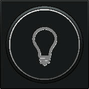 Kryt 122-64008  Stredov� kryt tla�idlo 6A-svetlo-ANTHRACITE 122-64008