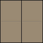 Kryt 123-00007  BUS / RF  2x1/2 BRONZE 123-00007